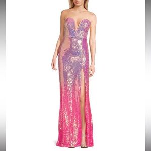 Honey and Rosie pink dress